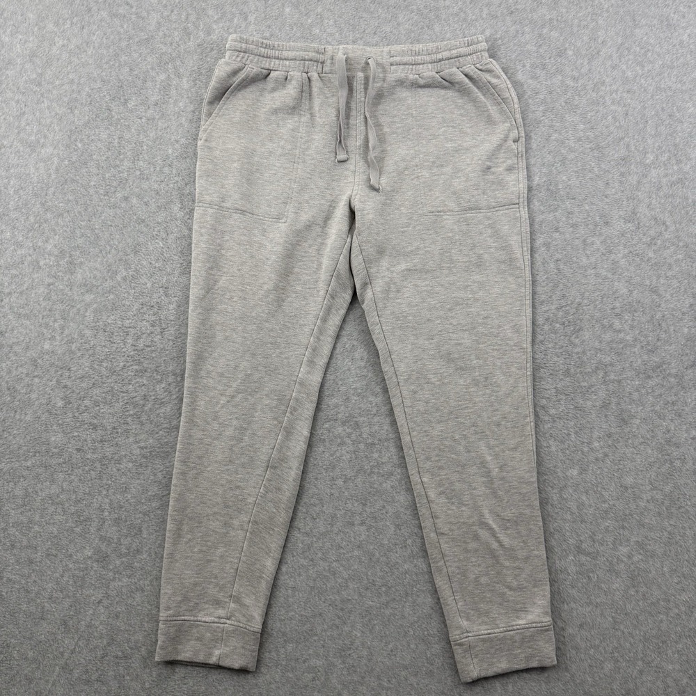 Quince Jogger Pants Womens Medium Gray TENCEL Modal Stretch Cuffed Pockets